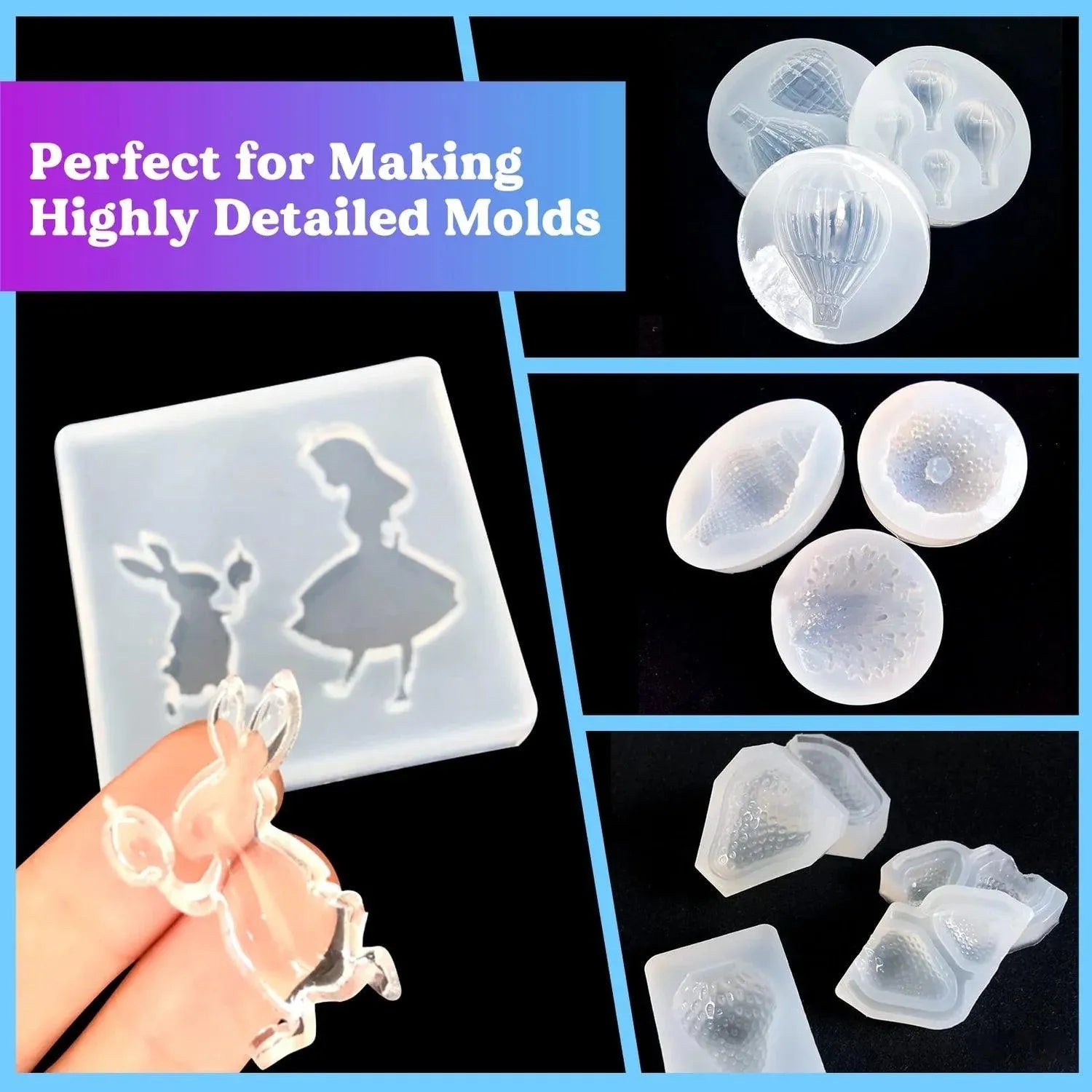 Let's Resin Mold Making Kit - Clear Silicone Rubber - DIY Craft Warehouse DIY Craft Warehouse