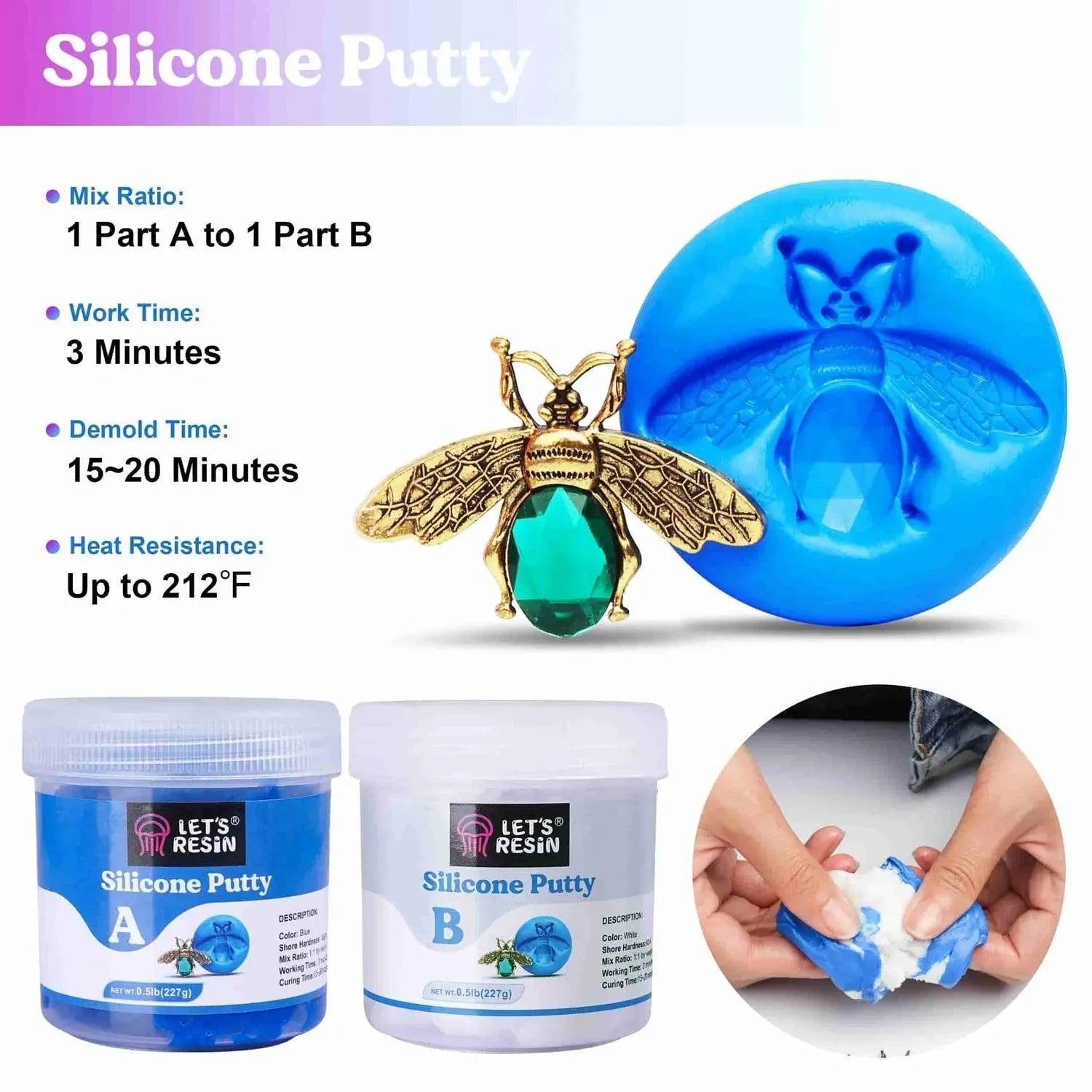 Let's Resin Mold Making - Silicone Putty - DIY Craft Warehouse DIY Craft Warehouse