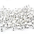 Letter & Number Square Silicone String Beads - White & Black (12mm - 25/bag) - DIY Craft Warehouse DIY Craft Warehouse