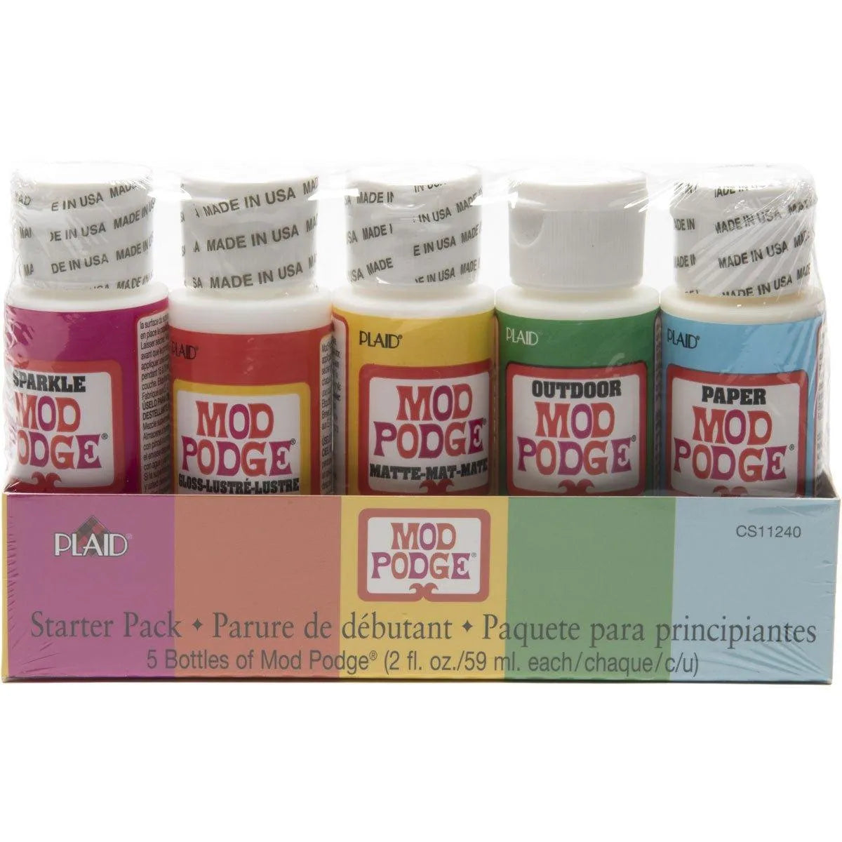Mod Podge - Starter Set (5 Bottles) - DIY Craft Warehouse