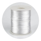 Master Maker Crafts -  Nylon Thread - Satin White (1 Roll - 1.5mm x 164 feet)