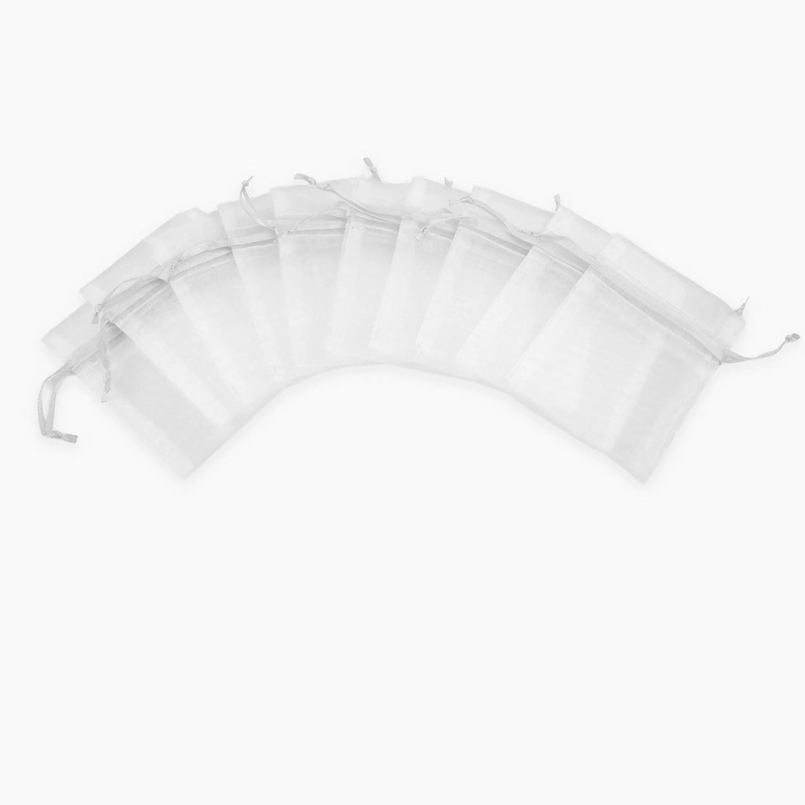 Organza Bags - White - DIY Craft Warehouse