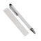 Pen Sublimation Blank Stylus - White & Silver - DIY Craft Warehouse DIY Craft Warehouse