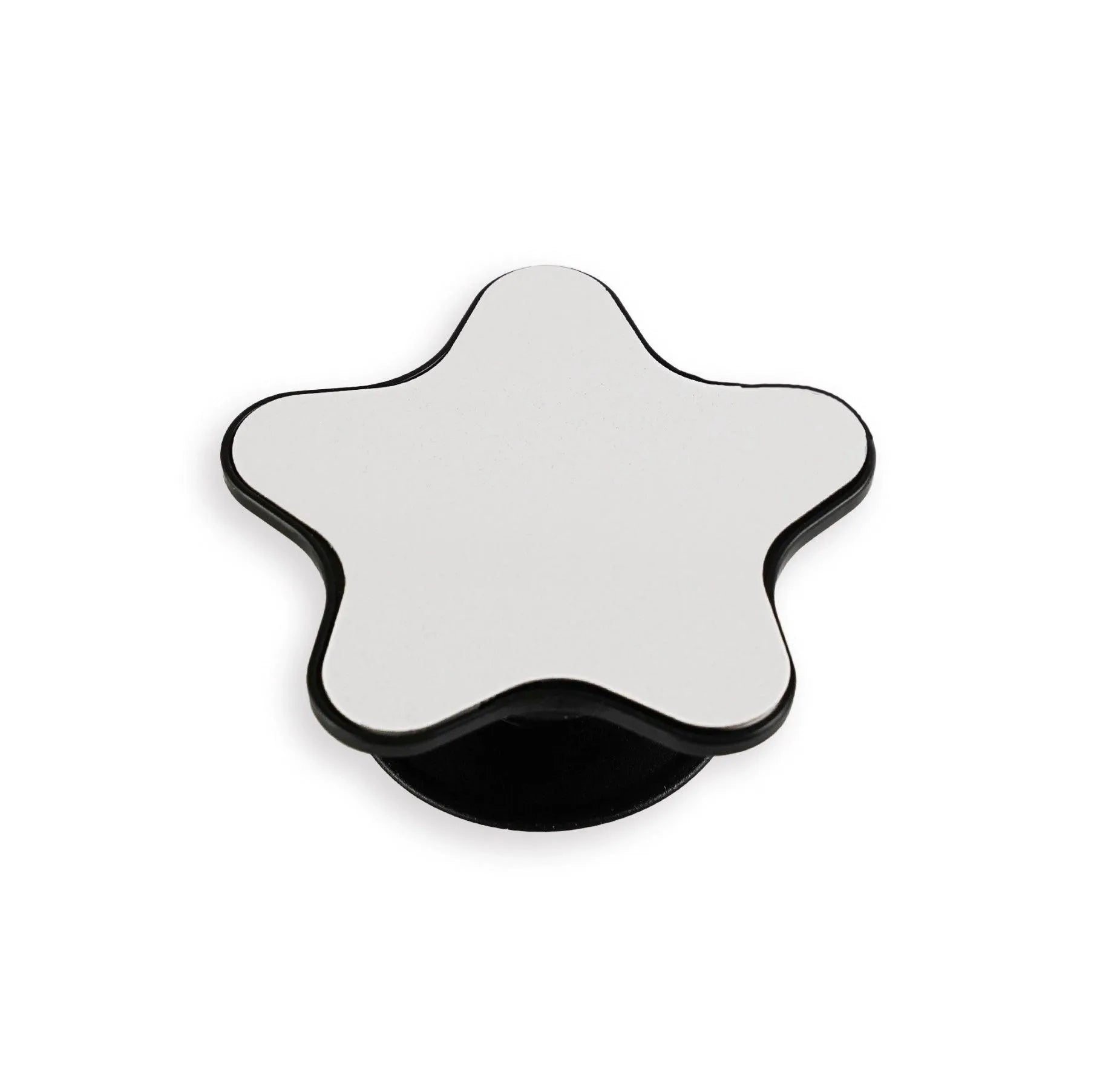Phone Grip & Aluminum Insert - Black Star (5 Pieces) - DIY Craft Warehouse DIY Craft Warehouse