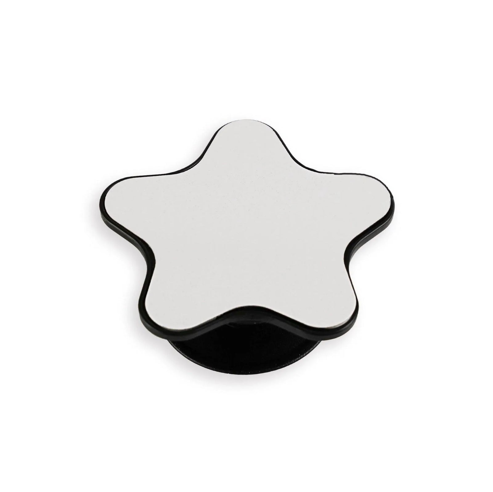 Phone Grip & Aluminum Insert - Black Star (5 Pieces) - DIY Craft Warehouse