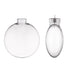 Plastic Ornament Round Disc - Fillable Clear - DIY Craft Warehouse DIY Craft Warehouse