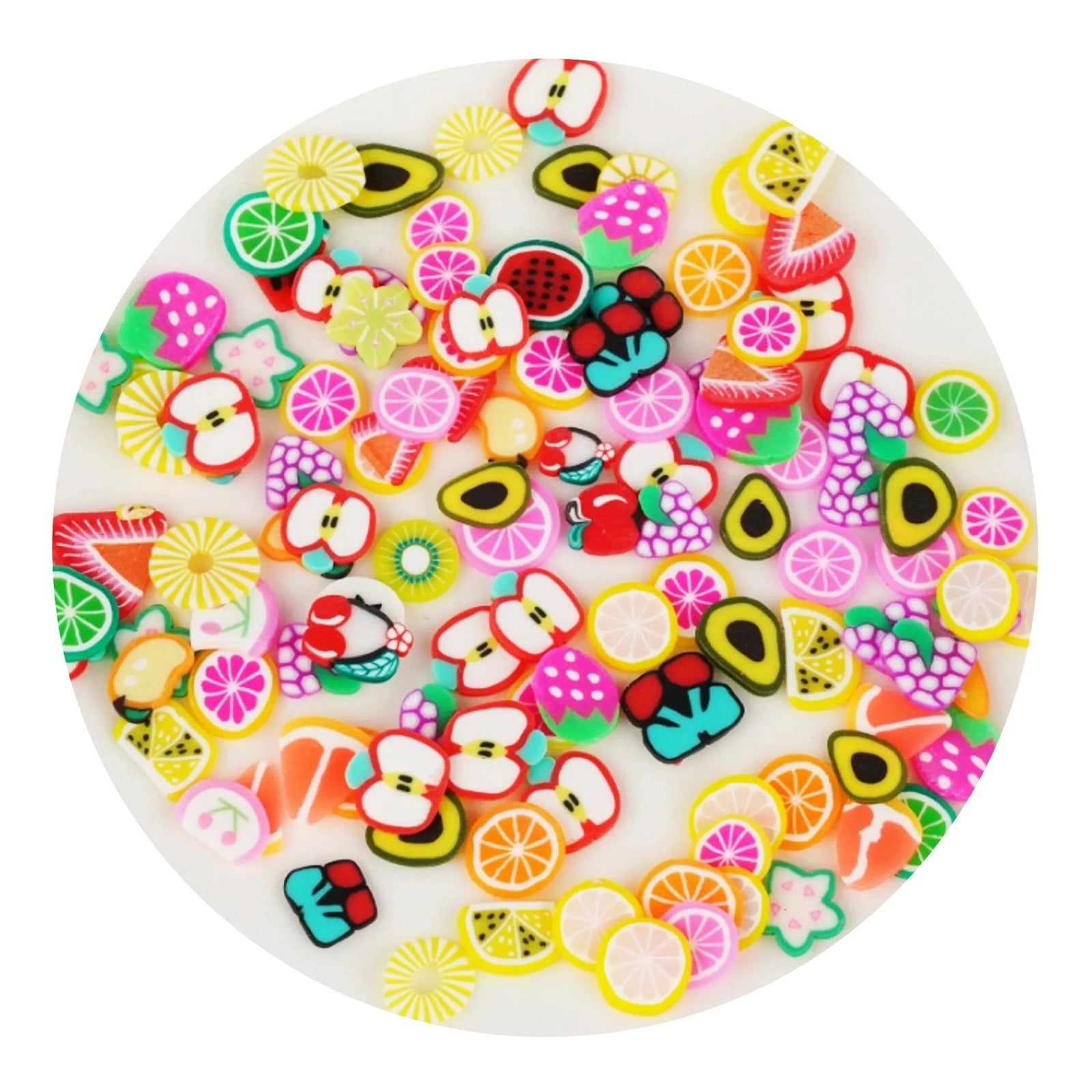 Poly Clay Slices - Fruit Salad - DIY Craft Warehouse