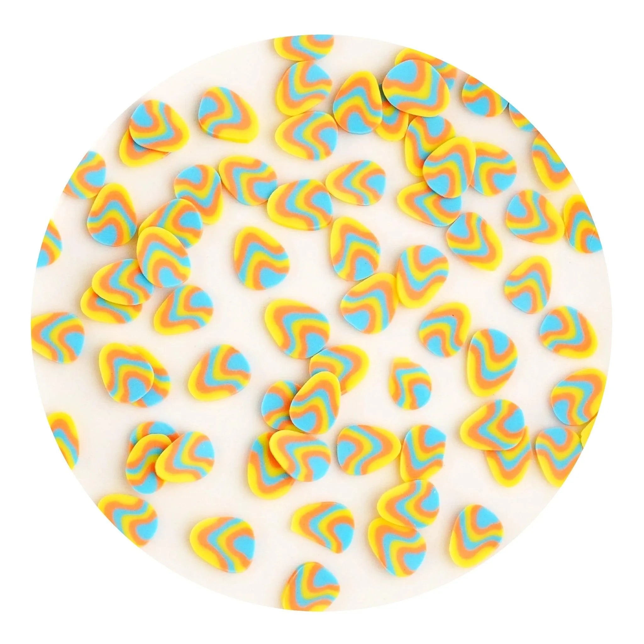 Poly Clay Slices - Groovy Eggs - DIY Craft Warehouse DIY Craft Warehouse