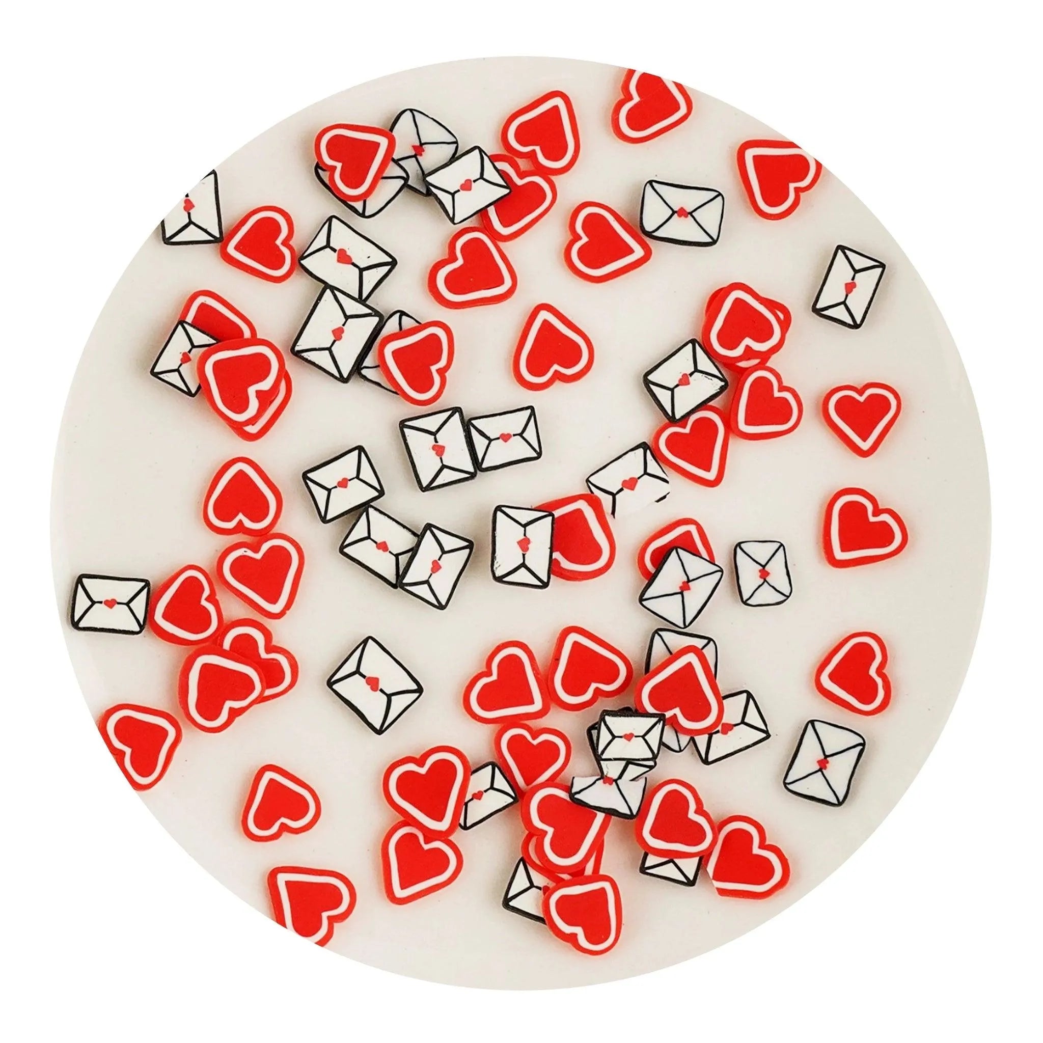 Poly Clay Slices - Love Letters - DIY Craft Warehouse DIY Craft Warehouse