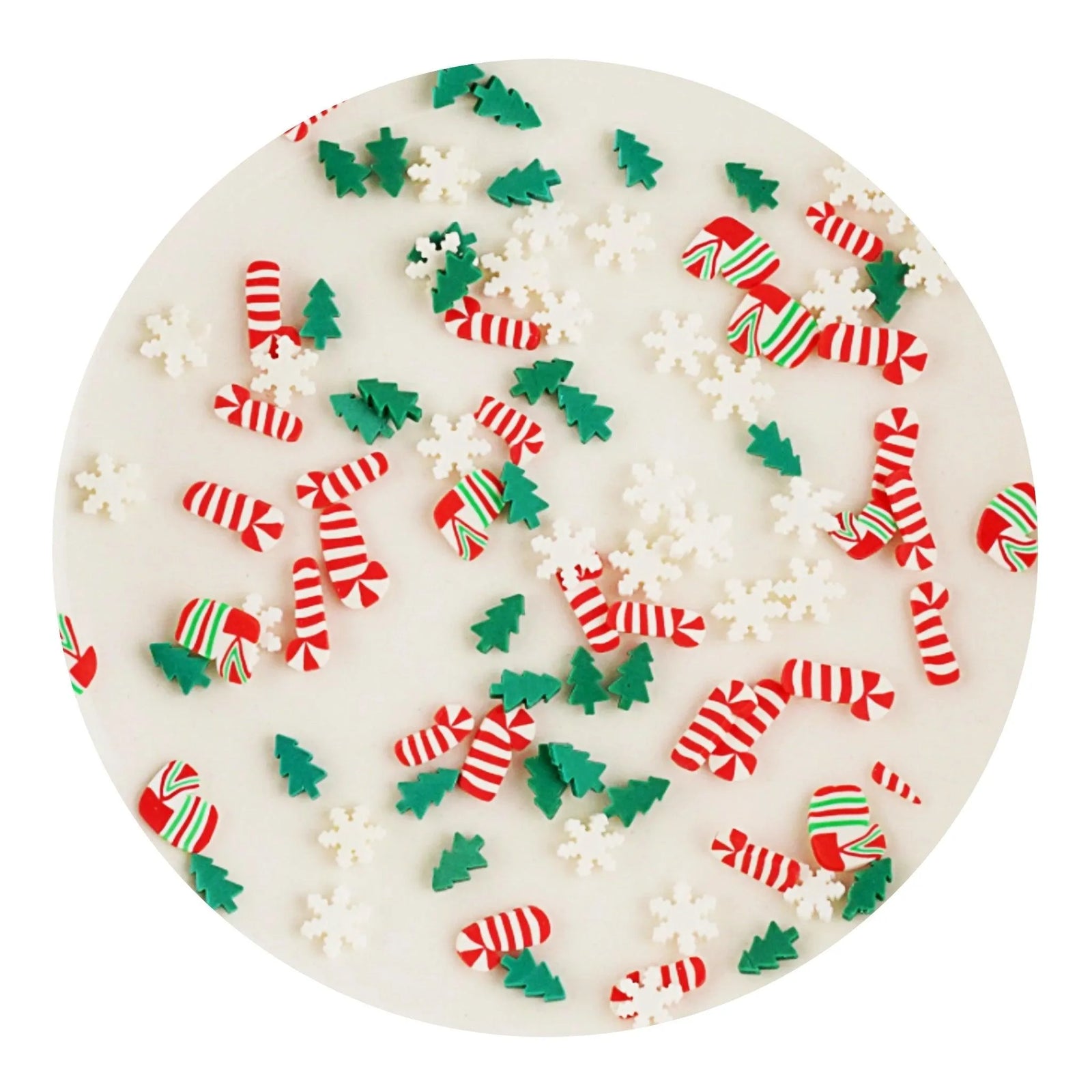 Poly Clay Slices - Stockings, Trees & Snowflakes - DIY Craft Warehouse