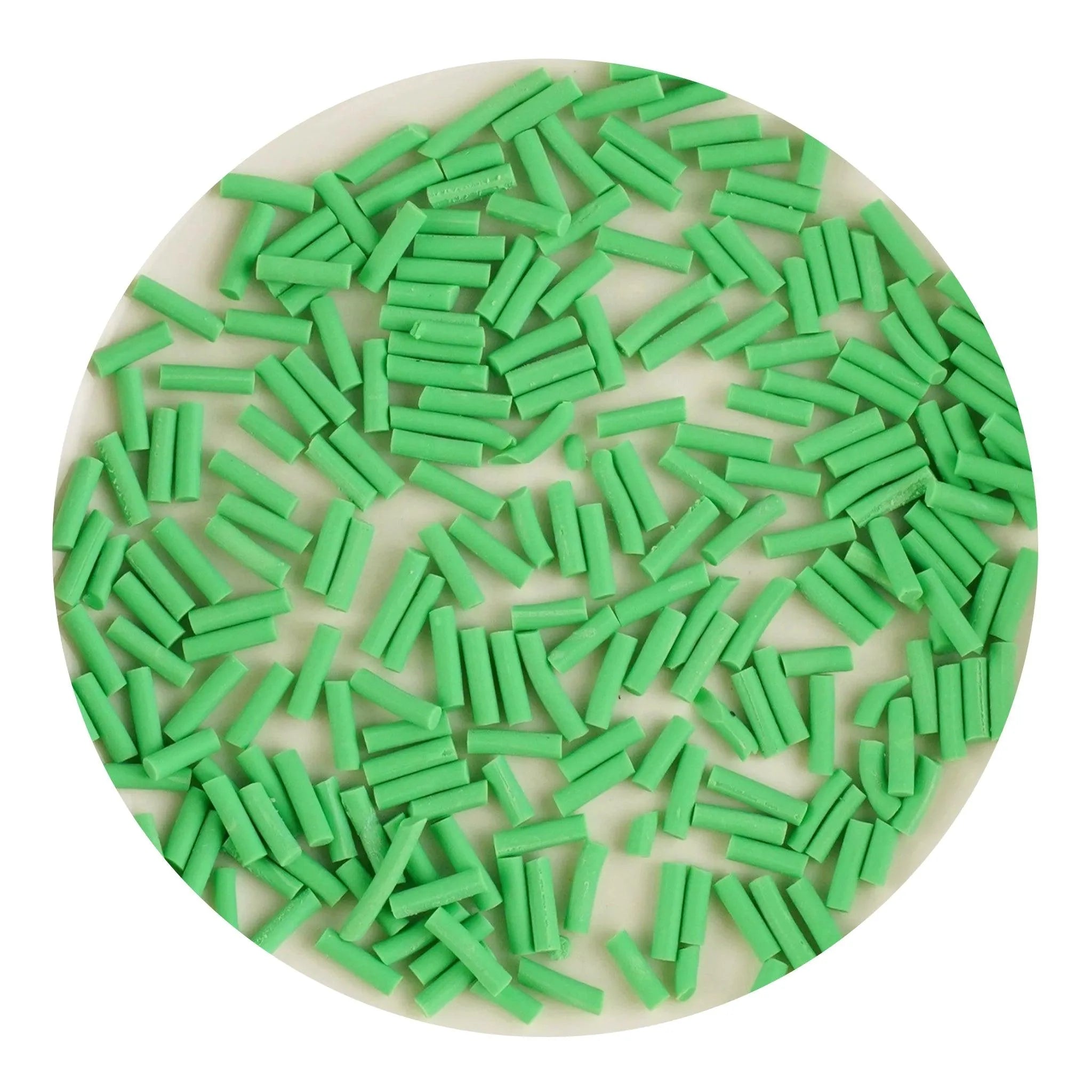 Poly Clay Sprinkles - Green - DIY Craft Warehouse DIY Craft Warehouse