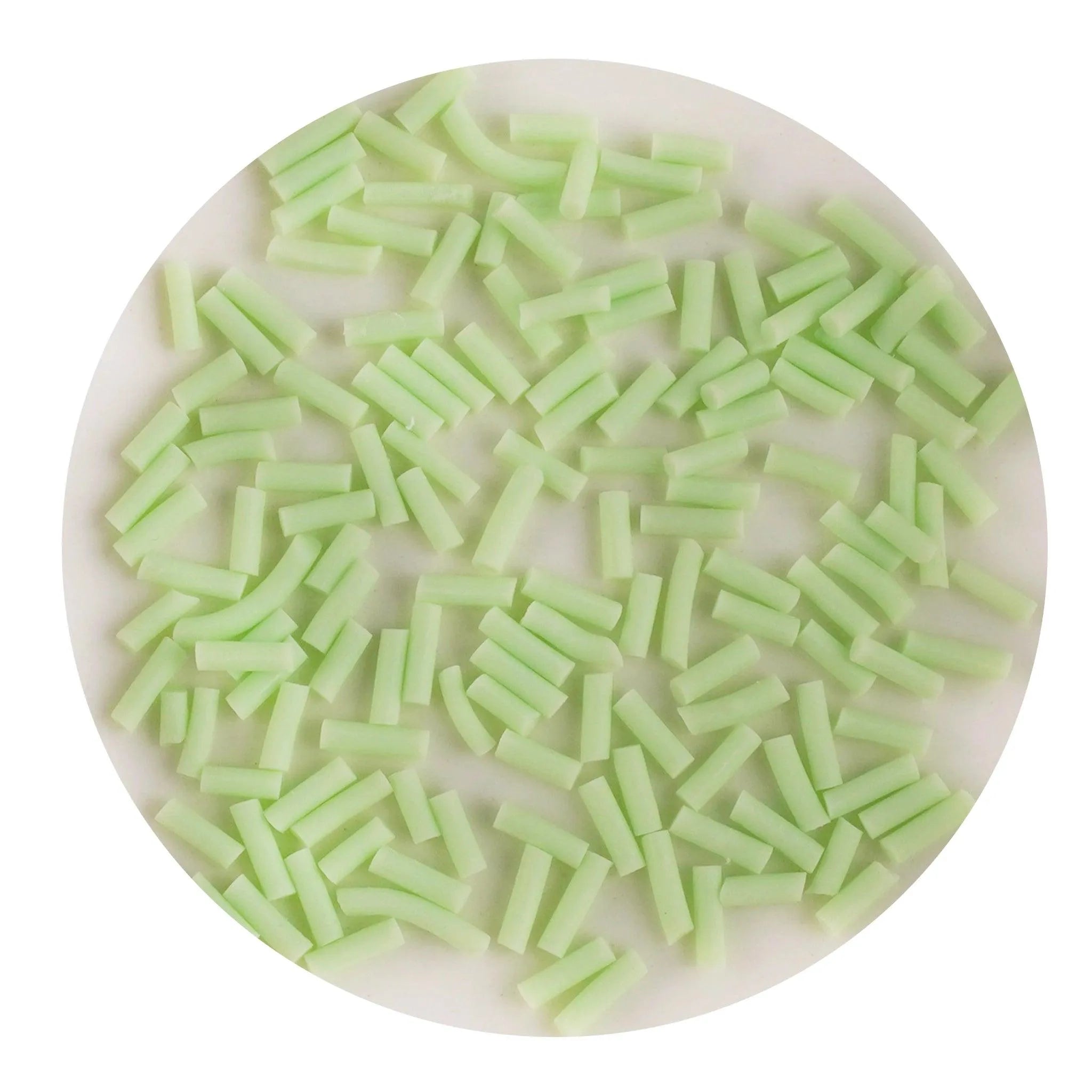 Poly Clay Sprinkles - Lime Green - DIY Craft Warehouse DIY Craft Warehouse