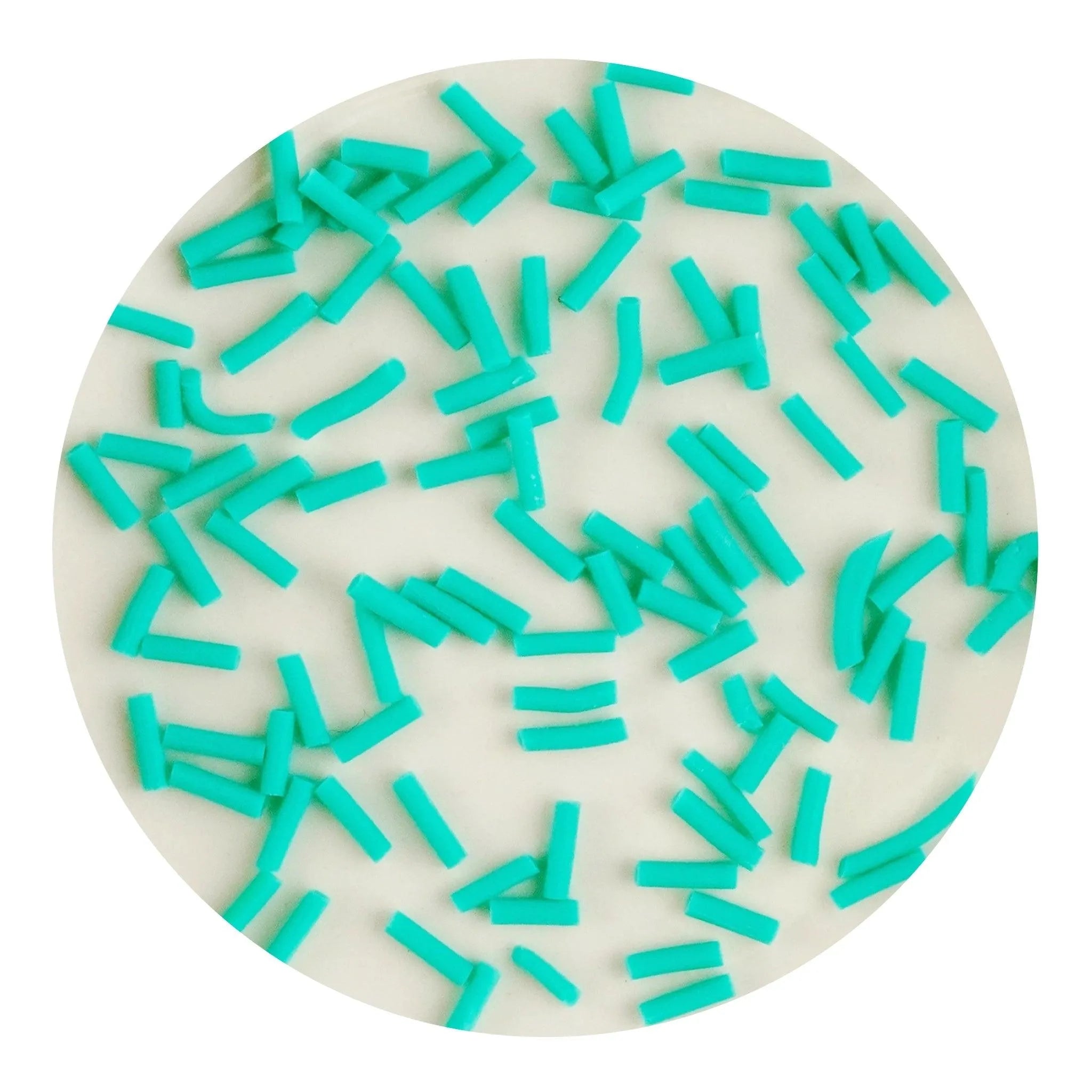Poly Clay Sprinkles - Teal - DIY Craft Warehouse DIY Craft Warehouse