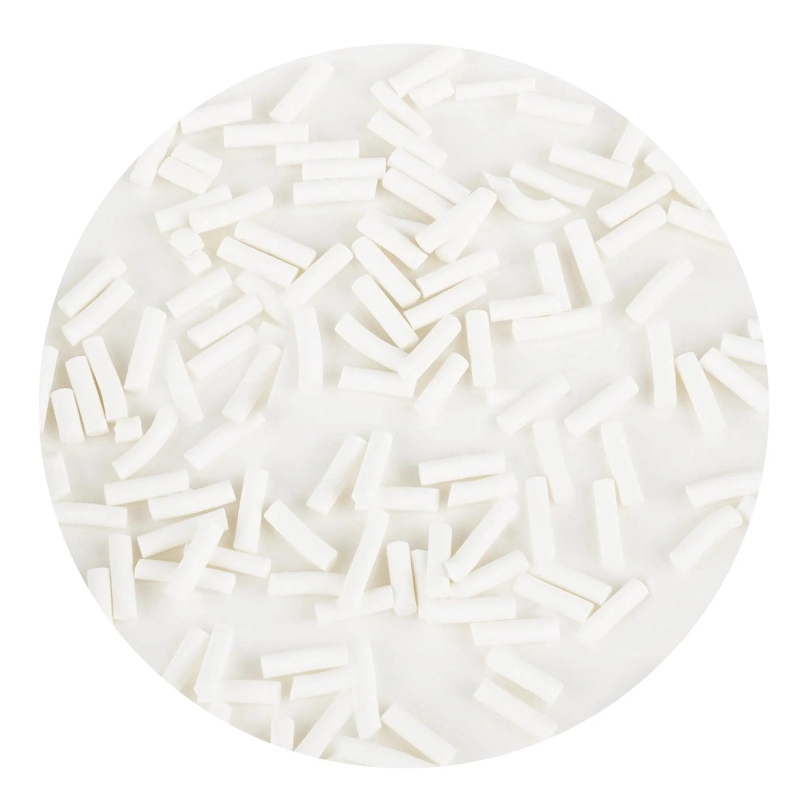 Poly Clay Sprinkles - White - DIY Craft Warehouse