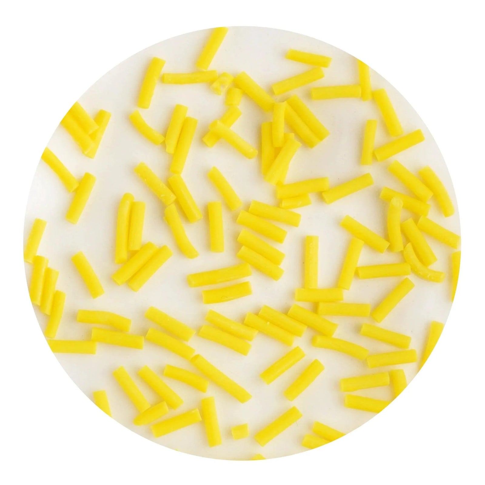 Poly Clay Sprinkles - Yellow - DIY Craft Warehouse
