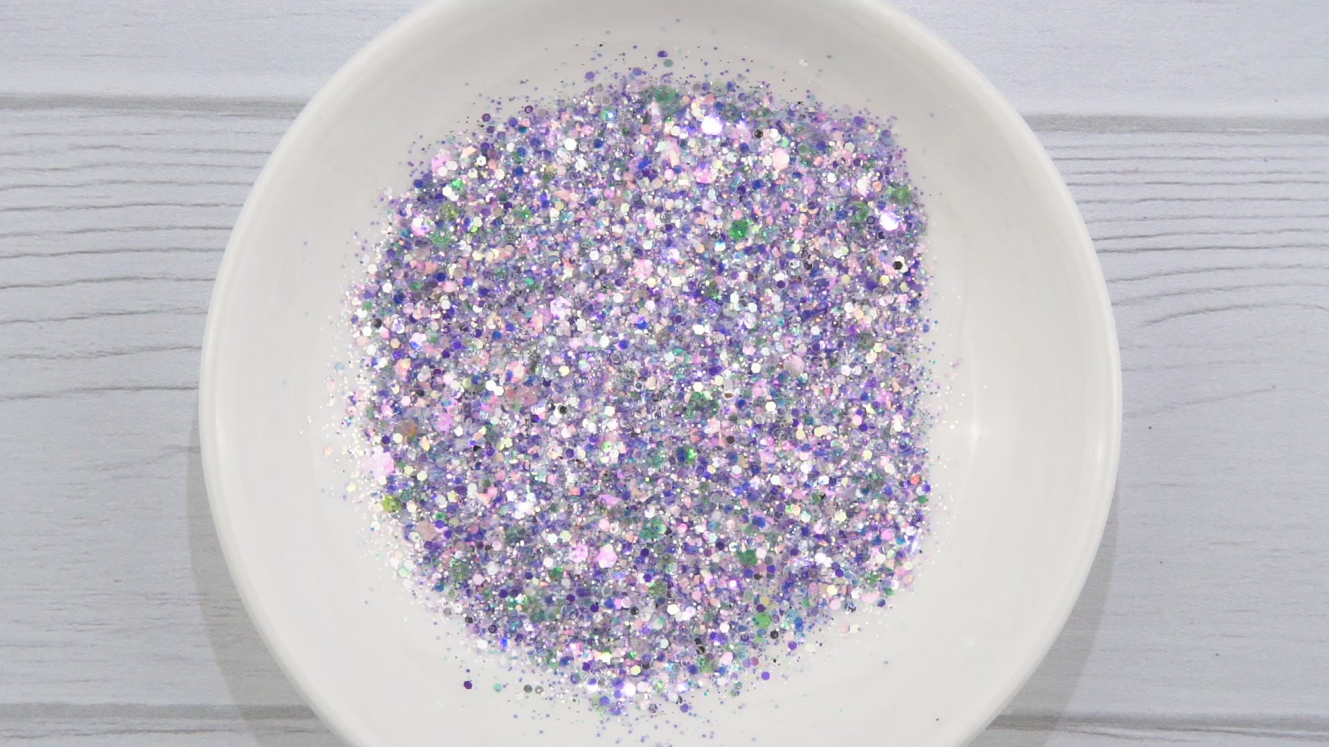 Chunky Glitter Rainbow Iridescent - Morning Glory. DIY Craft Warehouse