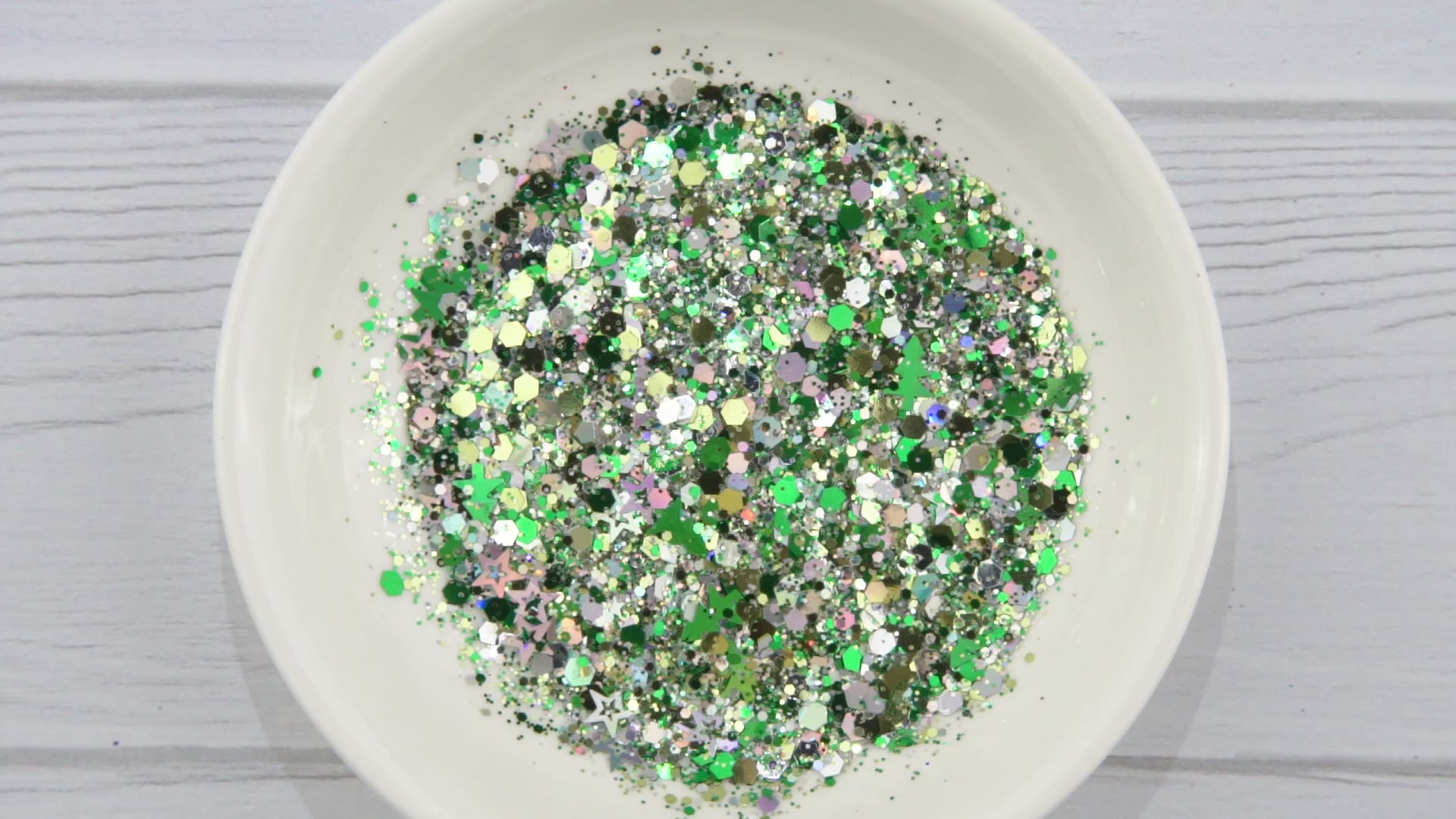 Shaped Glitter Christmas - Stars & Trees. DIY Craft Warehouse