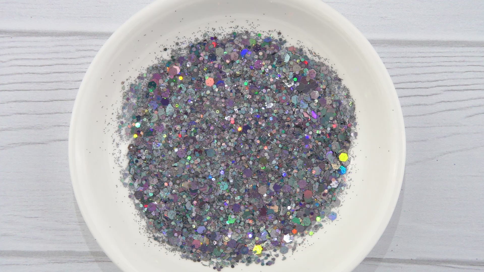 Chunky Glitter Holographic - Midnight. DIY Craft Warehouse