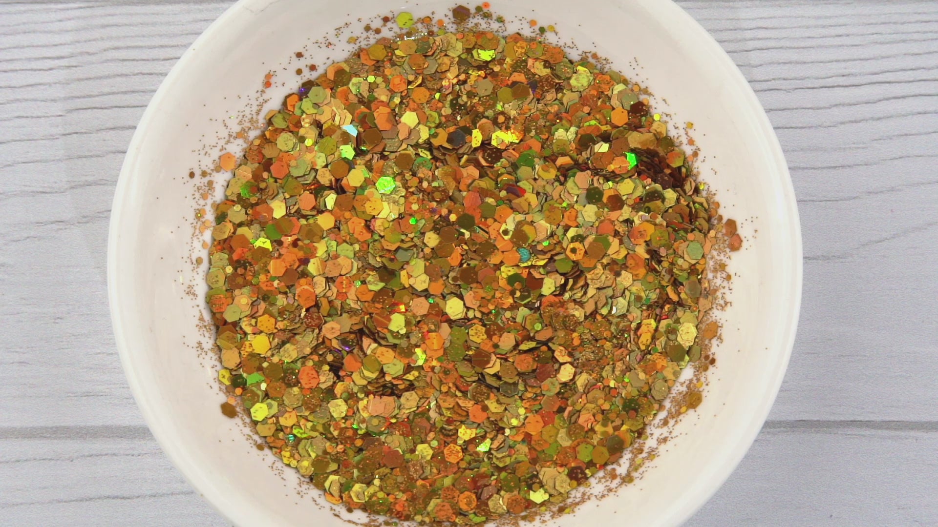 Chunky Glitter Holographic - Golden Goose. DIY Craft Warehouse