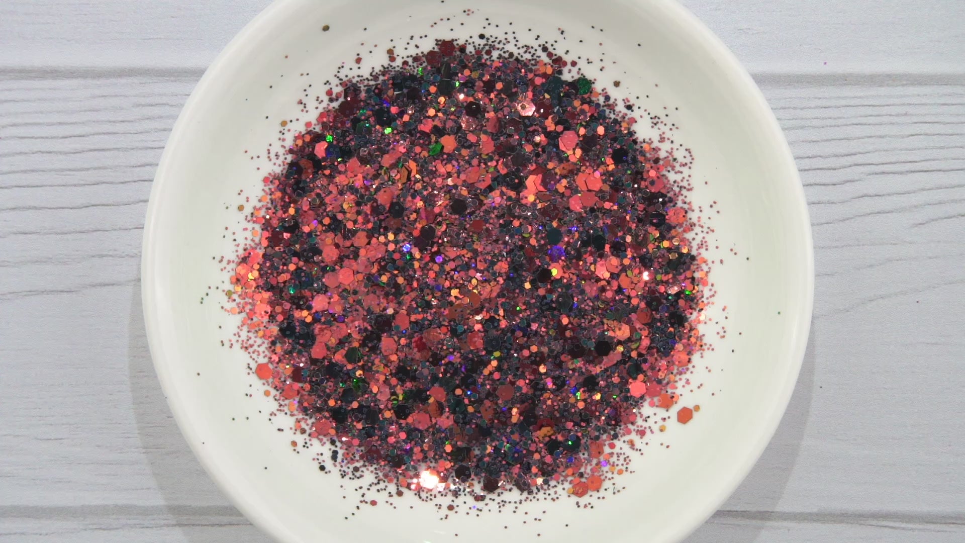 Chunky Glitter Chameleon - Tropical Melon. DIY Craft Warehouse