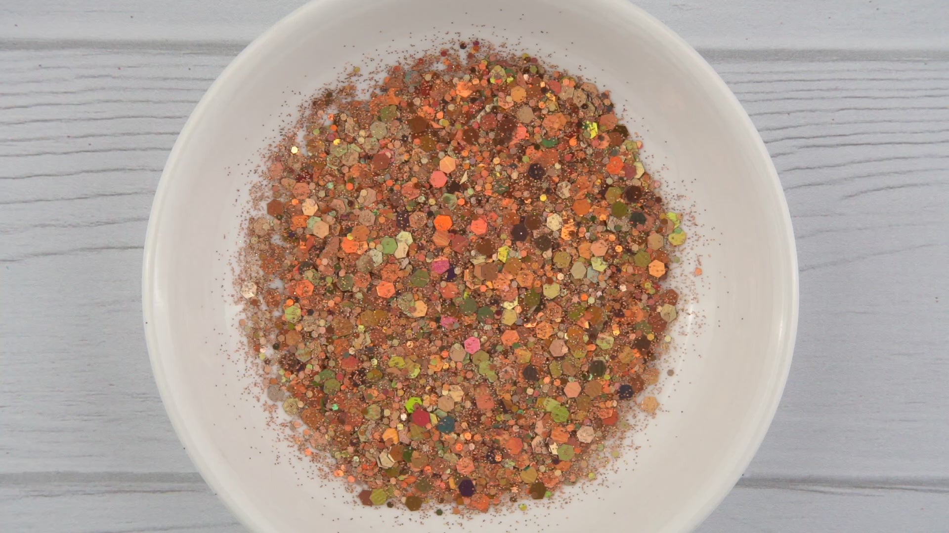 Chunky Glitter Holographic - Bronze Aura. DIY Craft Warehouse