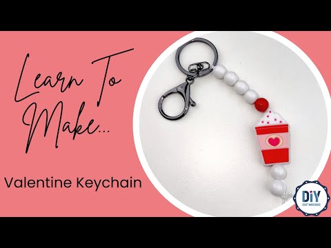 Silicone Focal Bead Heart Drink. DIY Craft Warehouse