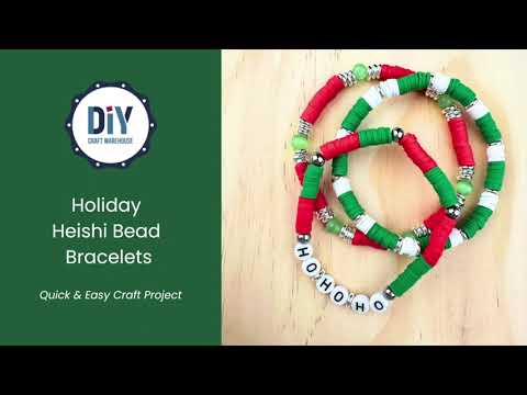 Heishi Polymer Clay Disc Beads - White. DIY Craft Warehouse