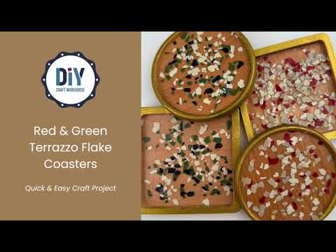 Wood Coaster Square Raised Edge - Brown. DIY Craft Warehouse