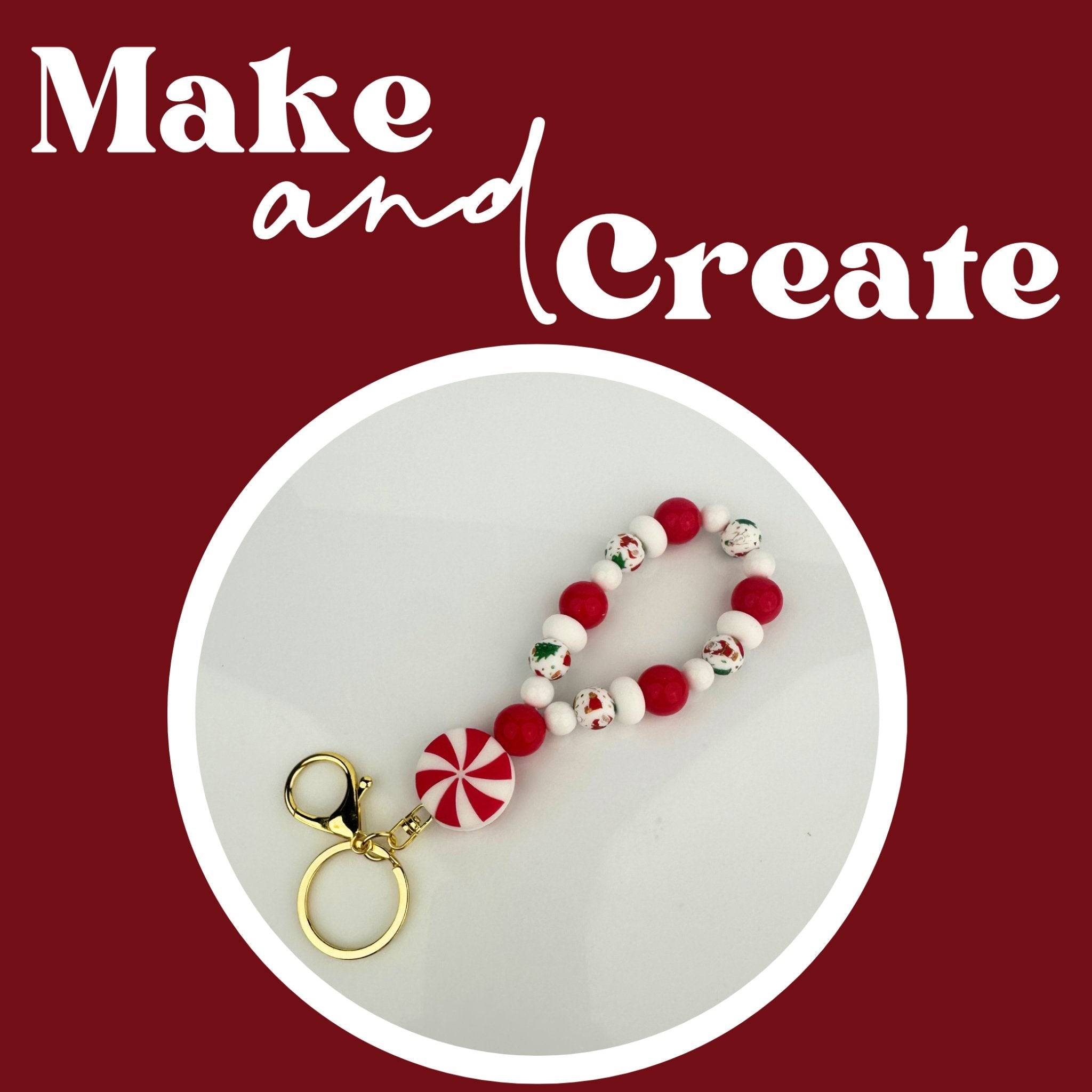Project - Christmas Peppermint Keychain - DIY Craft Warehouse DIY Craft Warehouse