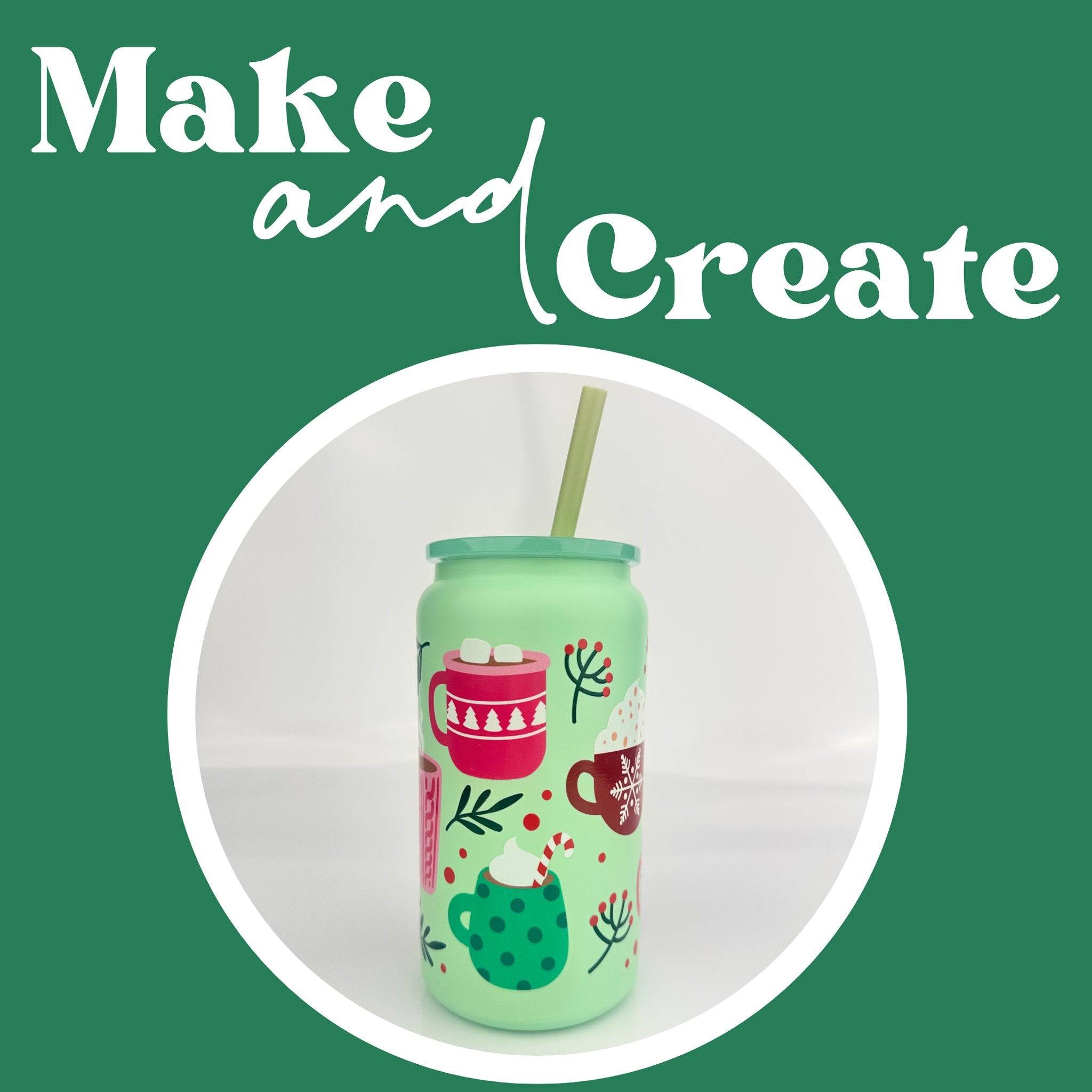 Project - Festive Holiday Can Cup - DIY Craft Warehouse DIY Craft Warehouse