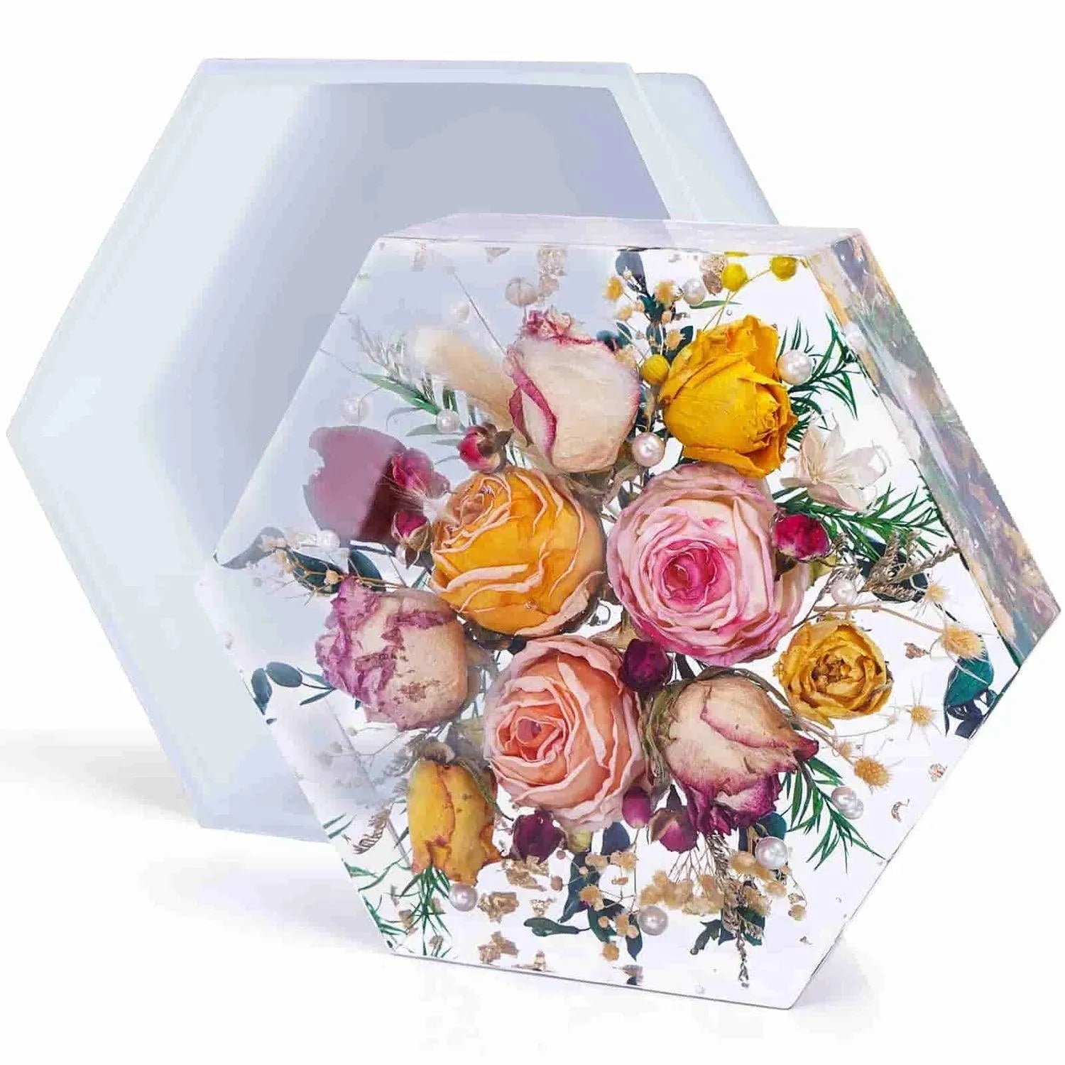 Resin Silicone Mold - Hexagon - DIY Craft Warehouse DIY Craft Warehouse