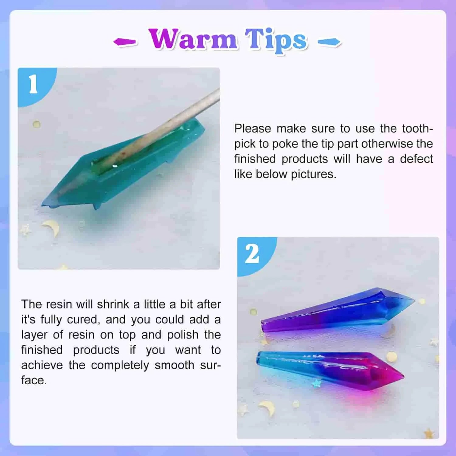 Resin Silicone Mold - Pendulum Crystal - DIY Craft Warehouse DIY Craft Warehouse