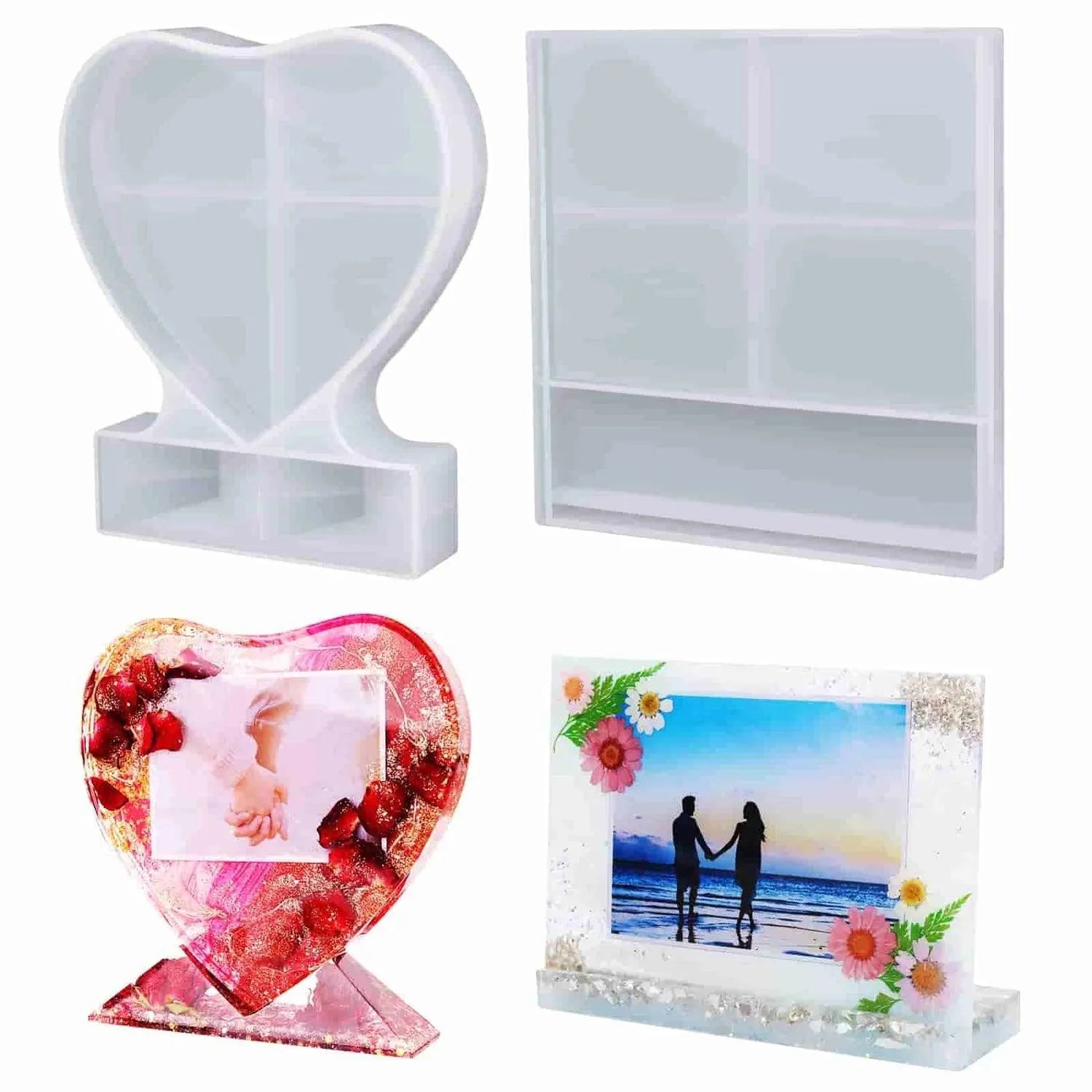 Resin Silicone Mold - Photo Frame Set - DIY Craft Warehouse DIY Craft Warehouse