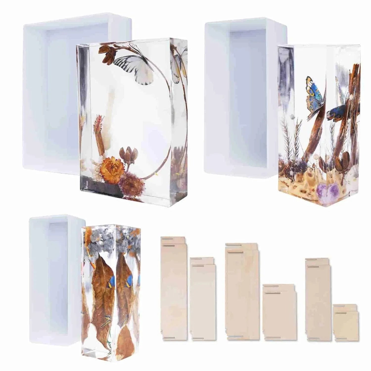 Resin Silicone Mold - Rectangles - DIY Craft Warehouse