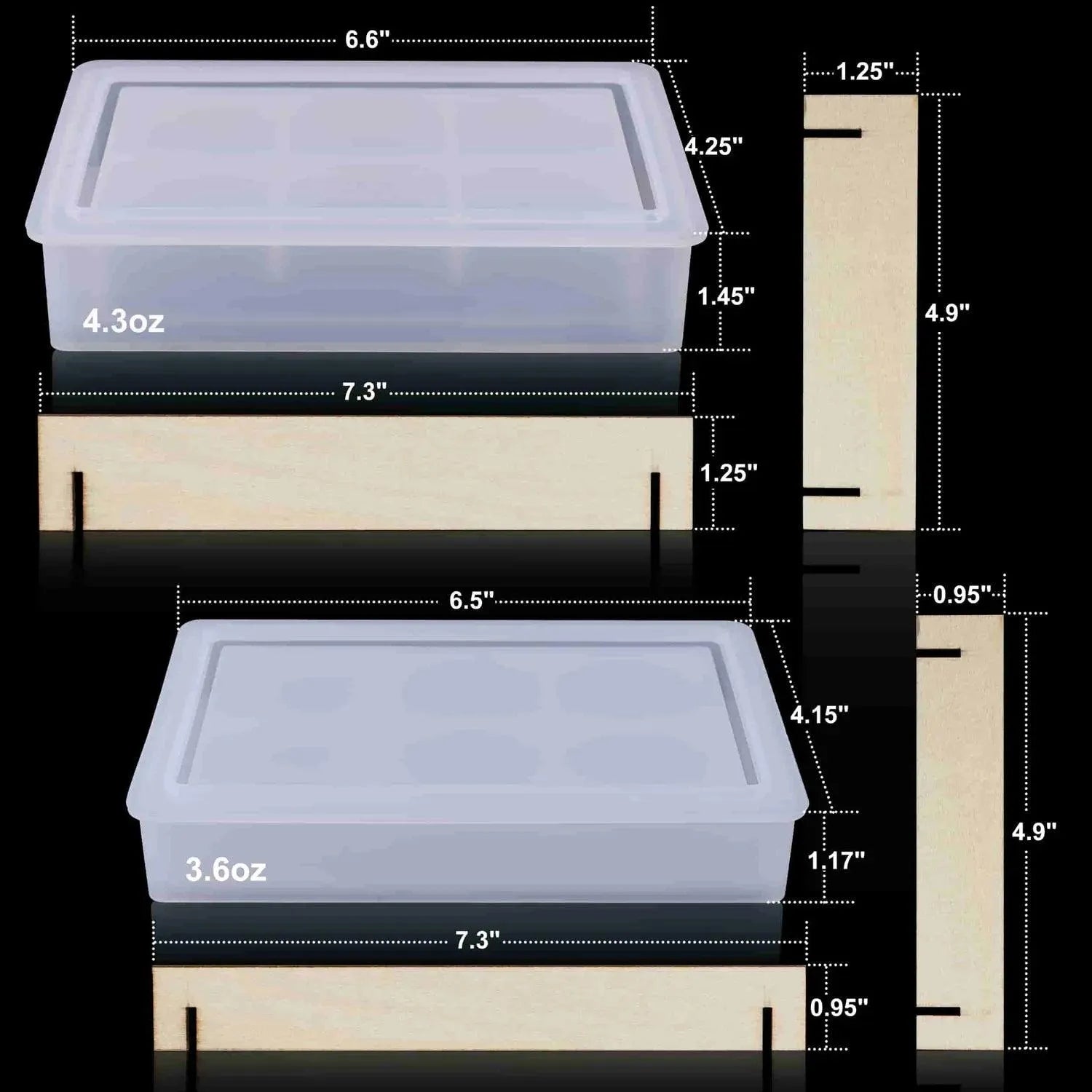 Resin Silicone Mold - Storage Box - DIY Craft Warehouse DIY Craft Warehouse