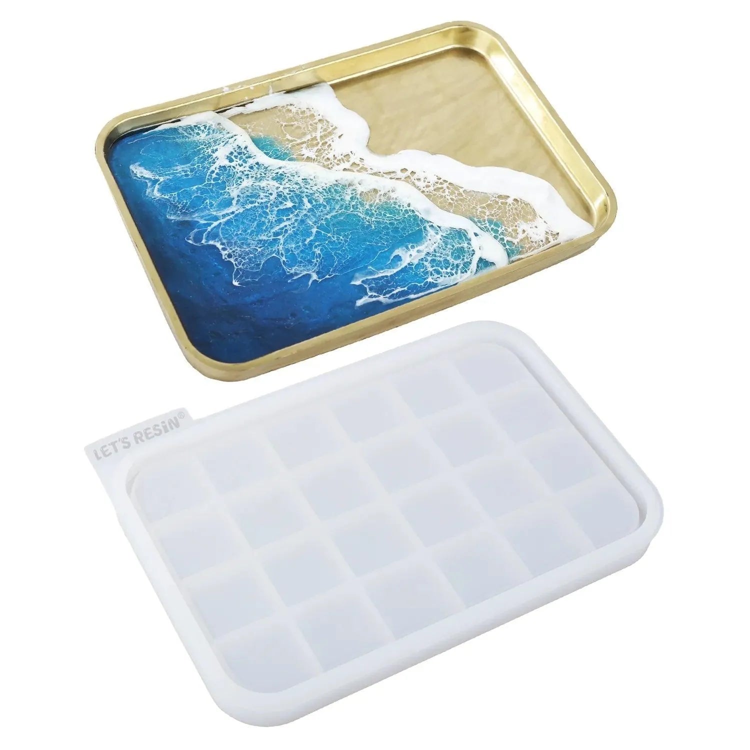 Resin Silicone Mold - Tray with Edges - DIY Craft Warehouse DIY Craft Warehouse