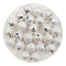 Round String Bead Brushed Metal - Silver - DIY Craft Warehouse DIY Craft Warehouse