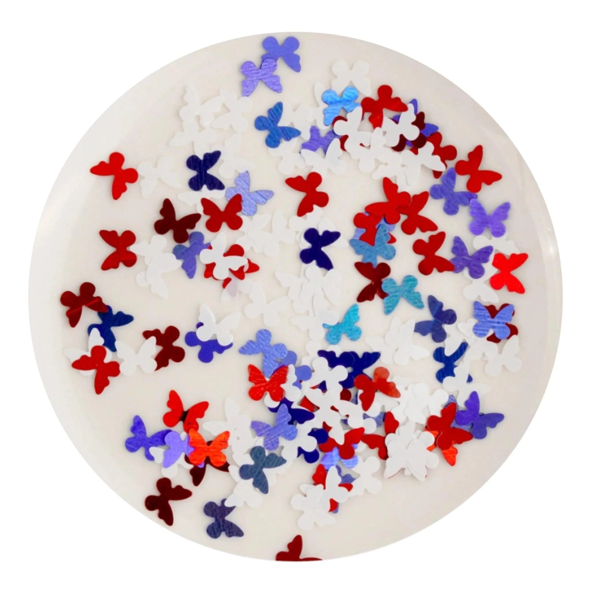 Shaped Glitter Americana - Butterfly - DIY Craft Warehouse DIY Craft Warehouse