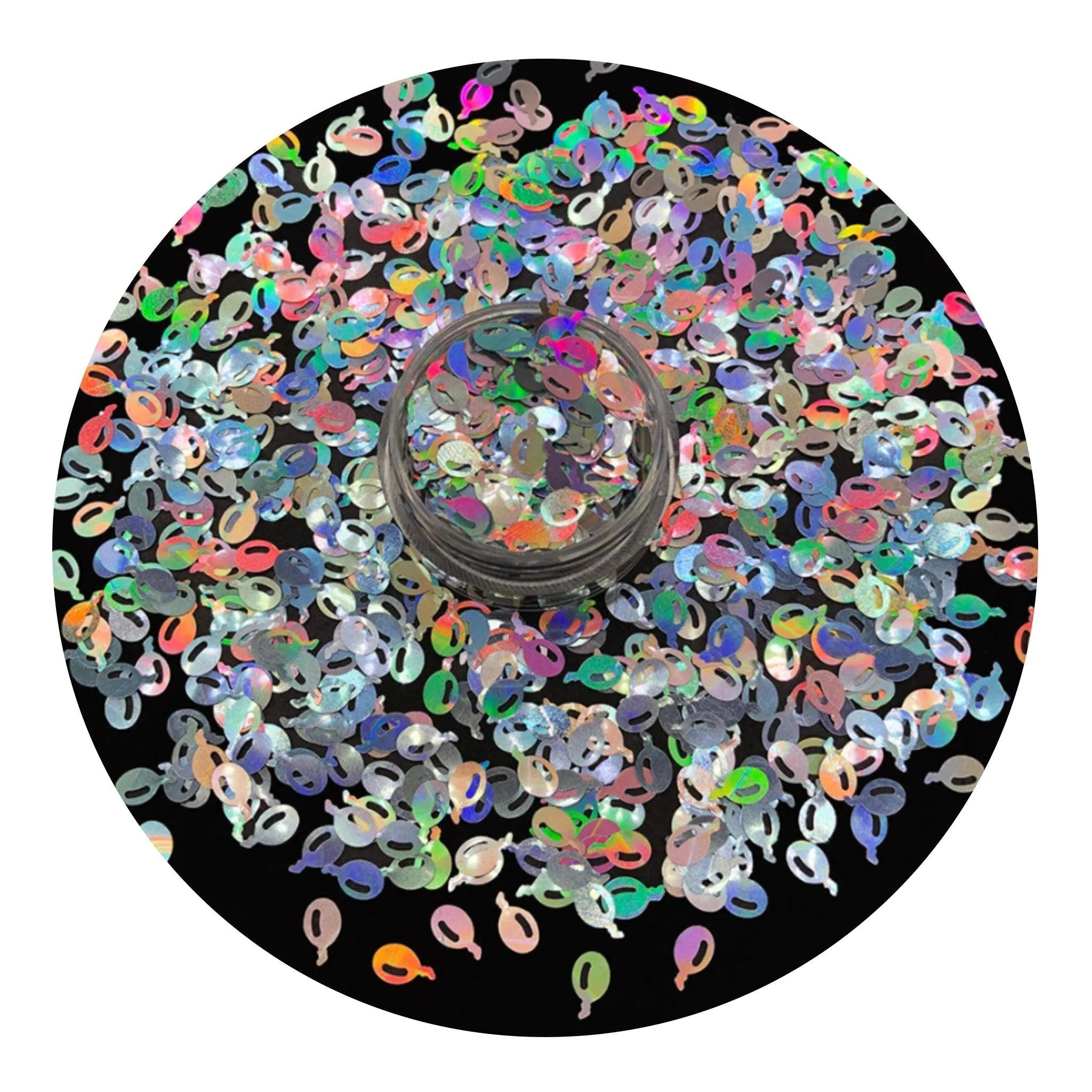 Shaped Glitter Classic - Balloons - DIY Craft Warehouse DIY Craft Warehouse