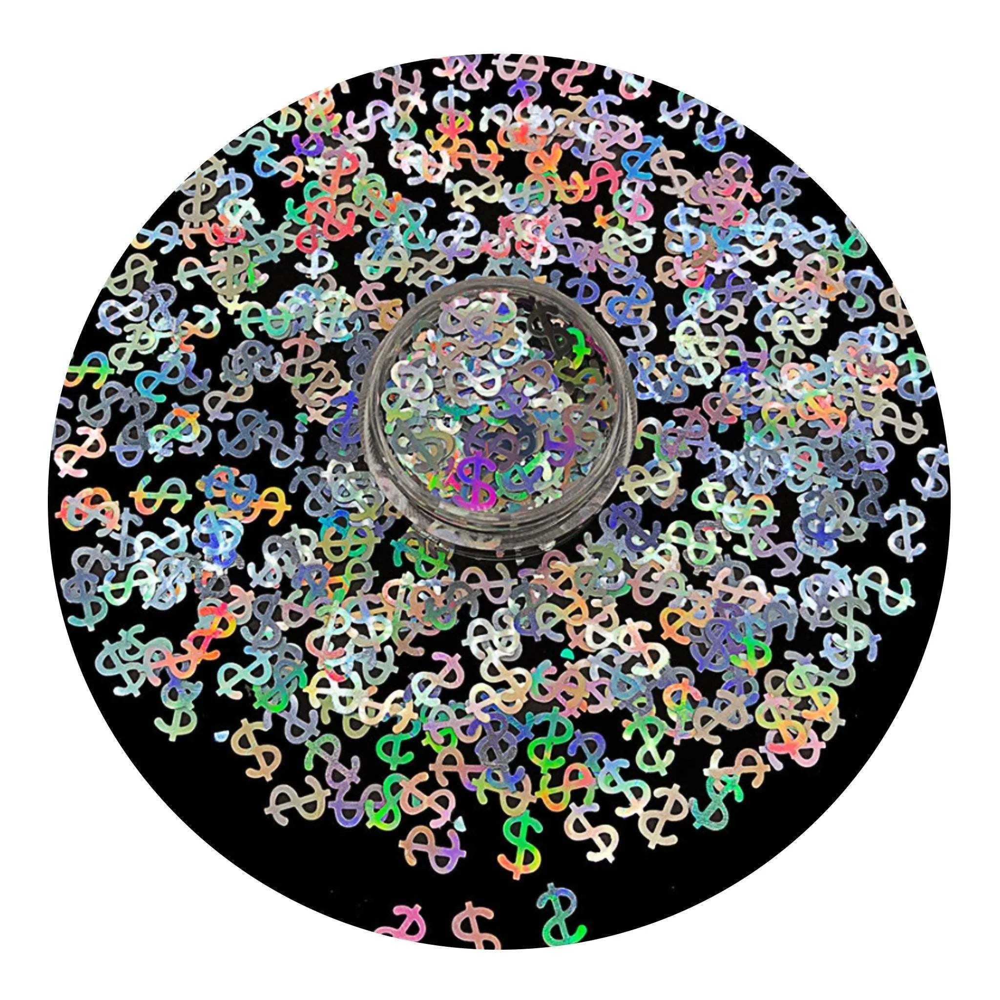 Shaped Glitter Classic - Dollar Signs - DIY Craft Warehouse DIY Craft Warehouse