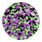 Shaped Glitter Classic - Dots Green, Purple, Black - DIY Craft Warehouse DIY Craft Warehouse