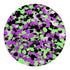 Shaped Glitter Classic - Dots Green, Purple, Black - DIY Craft Warehouse DIY Craft Warehouse
