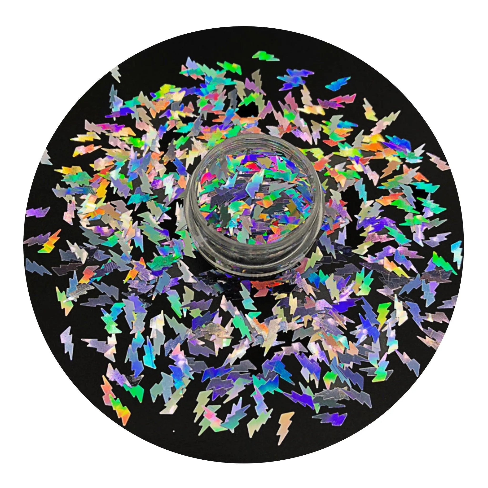Shaped Glitter Classic - Lightening Bolt - DIY Craft Warehouse DIY Craft Warehouse