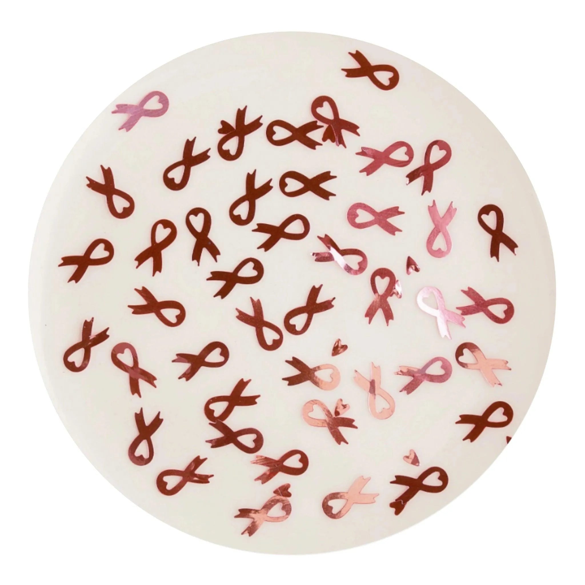 Shaped Glitter Classic - Pink Ribbons - DIY Craft Warehouse DIY Craft Warehouse