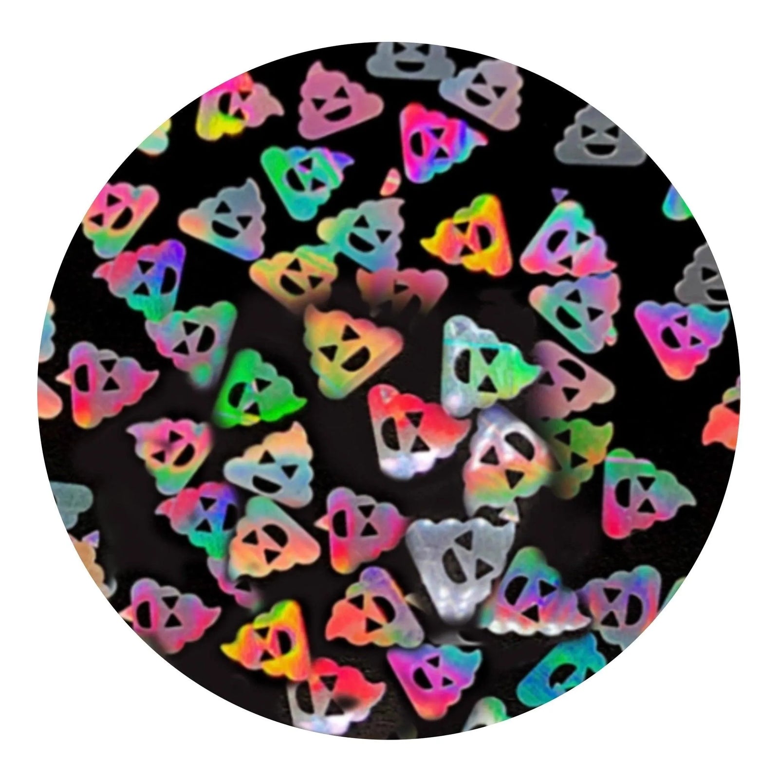 Shaped Glitter Classic - Poop Emoji - DIY Craft Warehouse