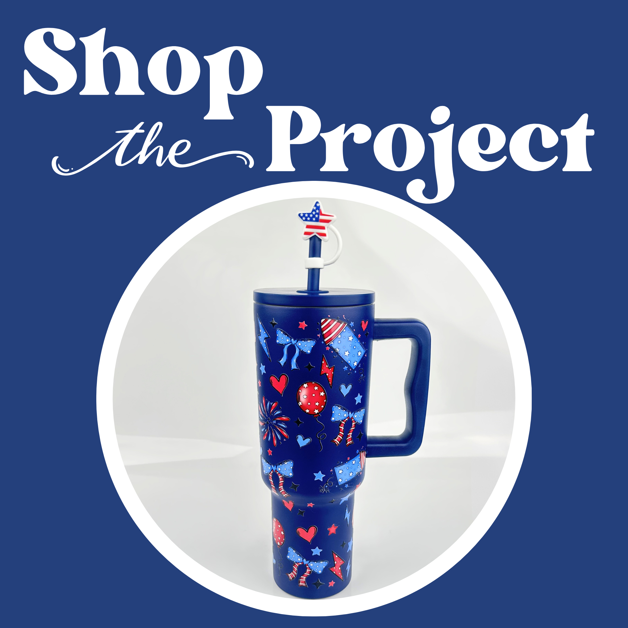 Firecracker 40 oz Handled Tumbler Kit (Makes 1)