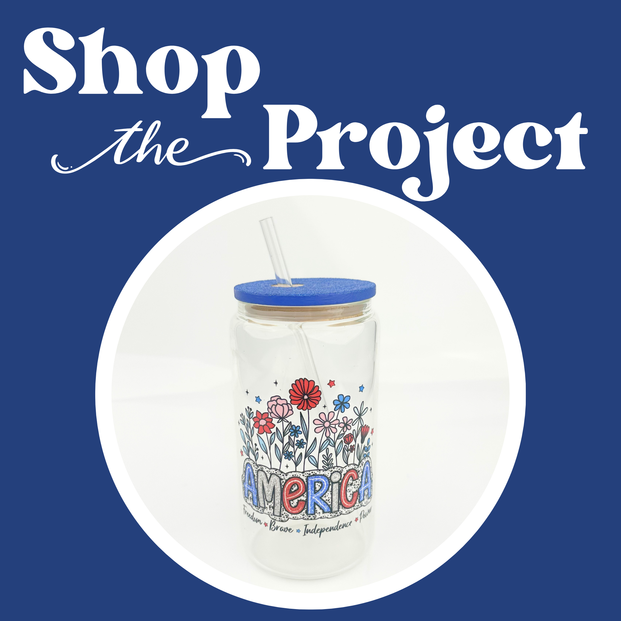 Americana Garden  Glass Can Kit (Makes 2)