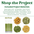 Image of Lucky Green & Gold Beadable Pen Kit (Makes 5) sold at Master Maker Crafts. Wholesale prices and fast shipping.