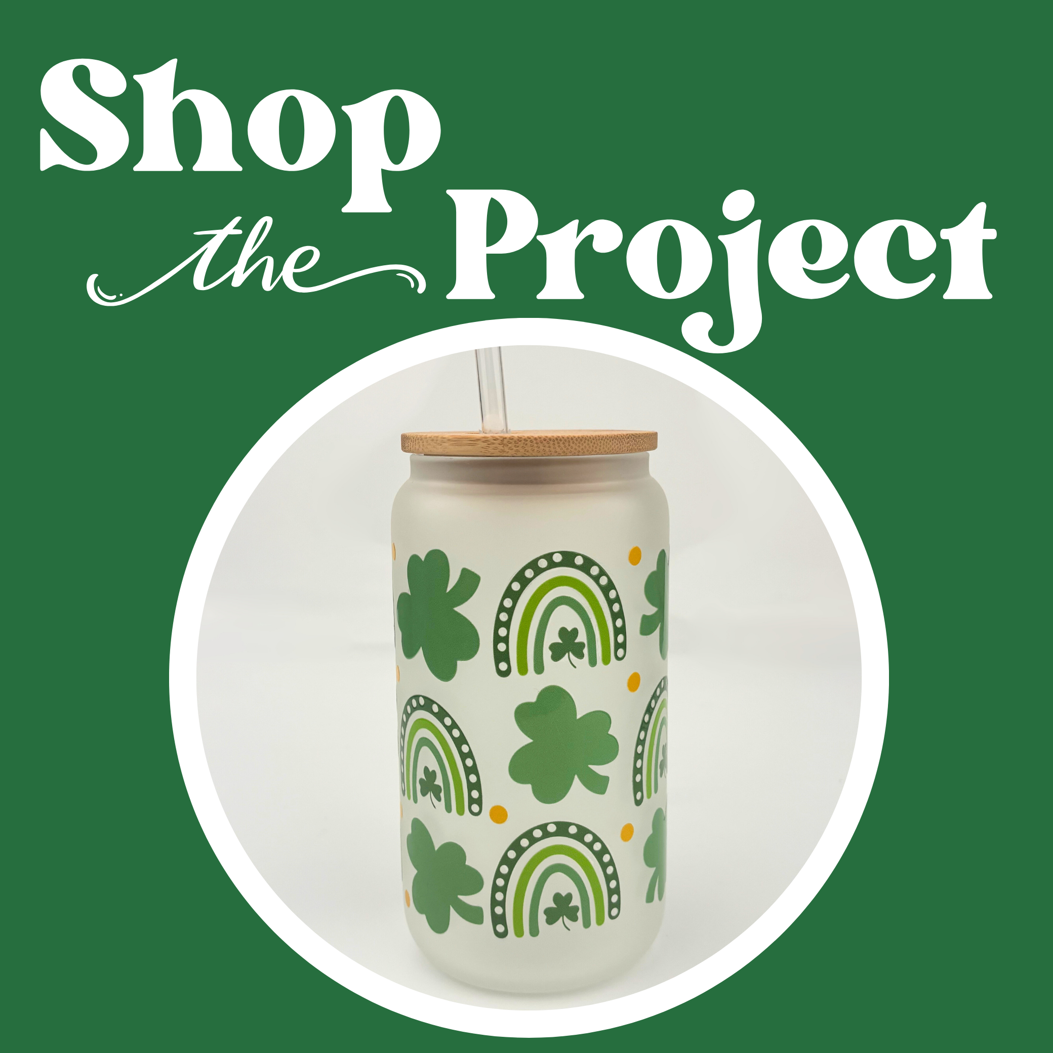 Image of Lucky Rainbows Frosted Glass Can Kit (Makes 1) sold at Master Maker Crafts. Wholesale prices and fast shipping.