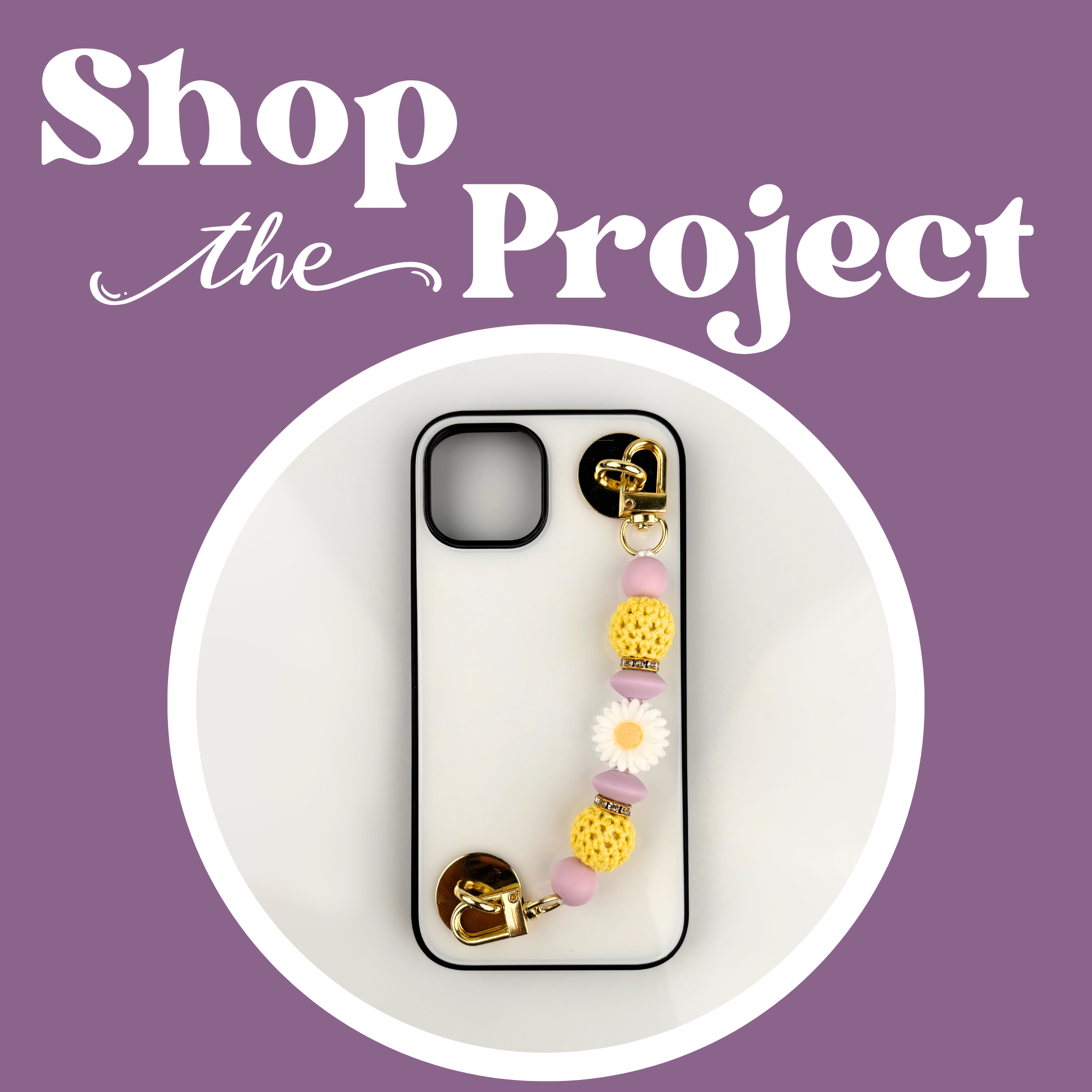 Image of Spring Sunflower Phone Grip Kit (Makes 5) sold at Master Maker Crafts. Wholesale prices and fast shipping.